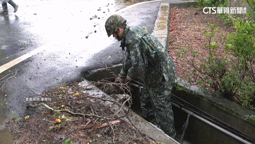 杜蘇芮暴風圈漸遠離　國軍協助災後復原