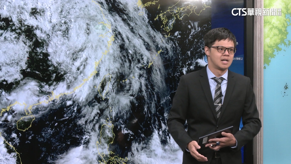 週末全台水氣多！　卡努恐轉中颱.路徑待觀察