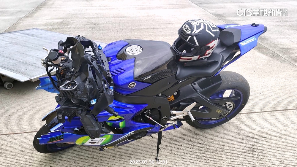 男疑過彎不慎　麗寶賽車場自撞牆壁送醫不治