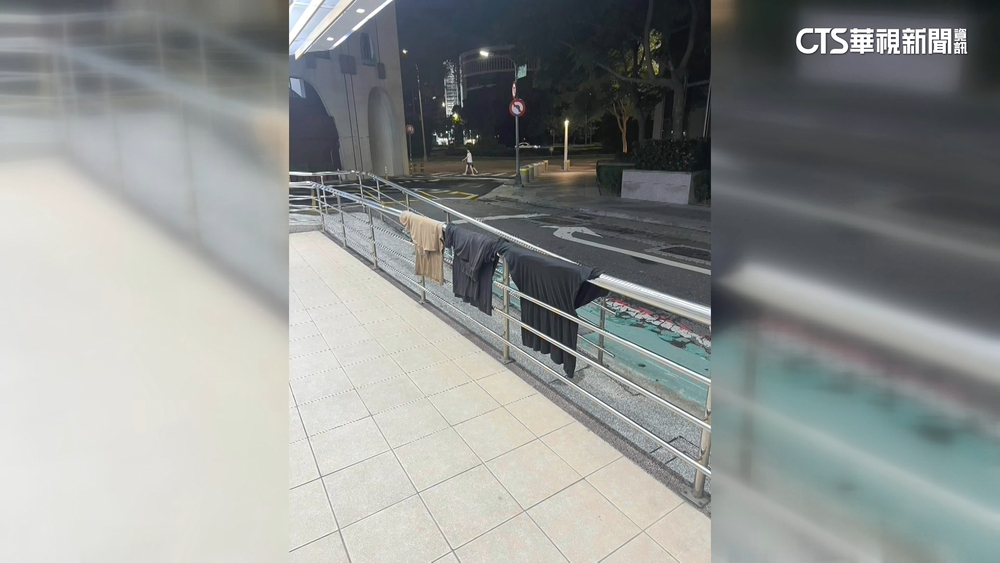 超商不是你家！　男遭控長期占用超商空間曬衣