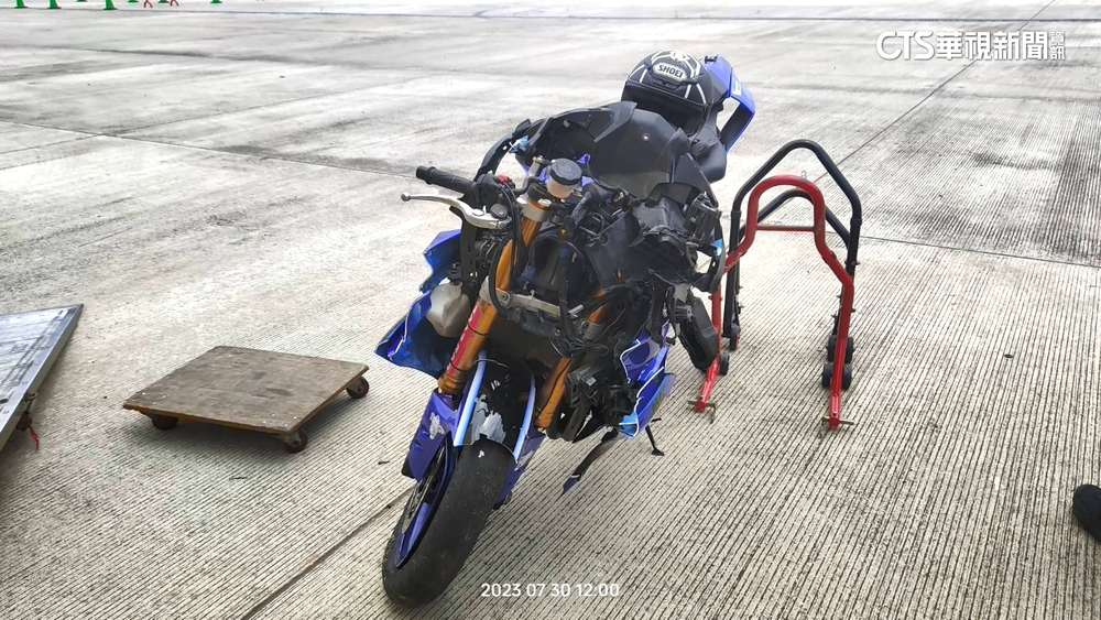 麗寶賽車場騎士亡　疑過彎不慎自撞護欄送命