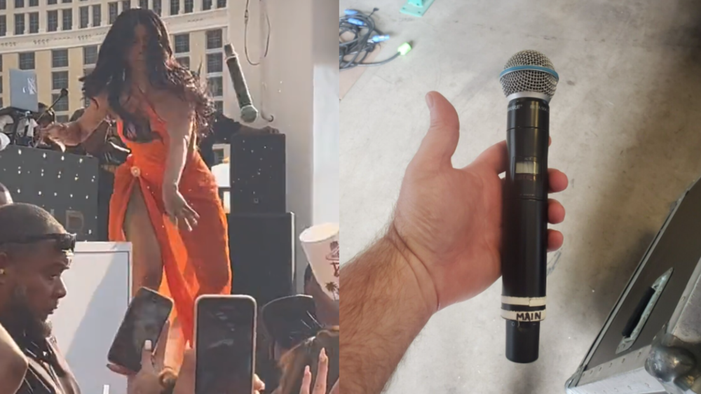 Cardi B 「砸人麥克風」被拍賣　目前競價金額達「95萬台幣」