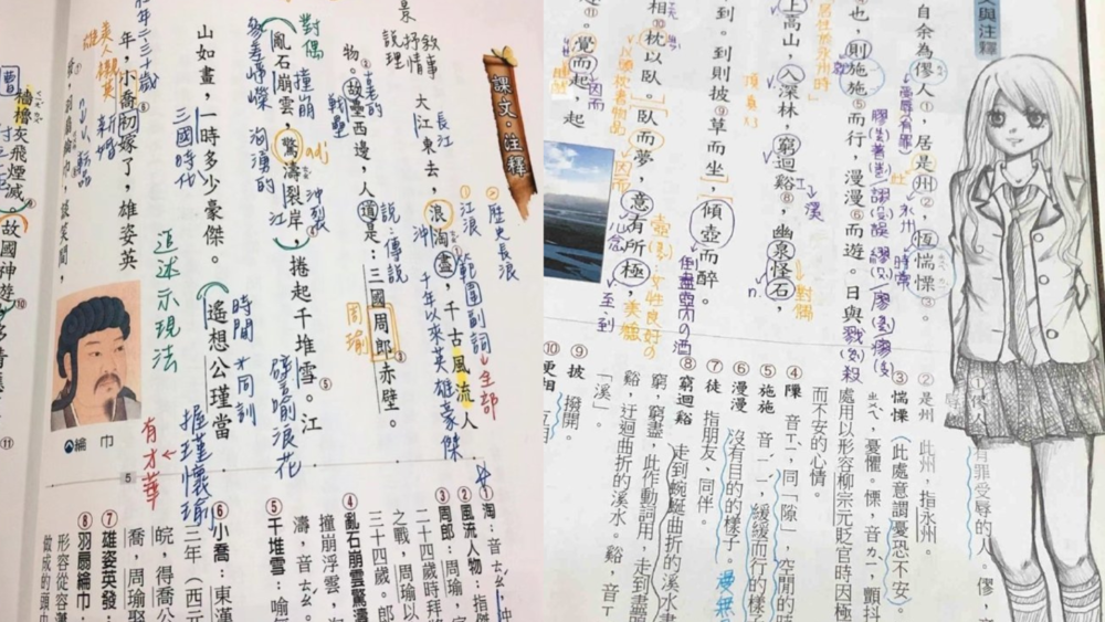 微博曬「台灣國文課本」引中網友大讚「舒適」 留言區2派人戰翻