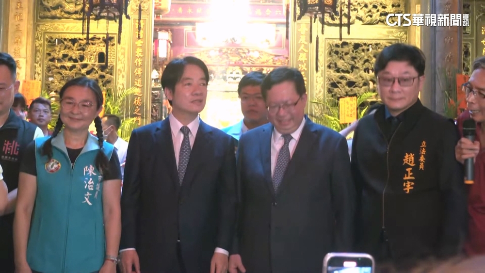 普濟堂關公誕辰萬人空巷　賴清德：百聞不如一見