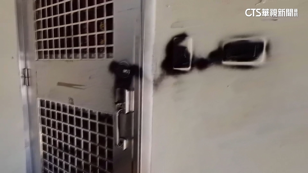 男闖女子公寓搞破壞　撒冥紙.噴漆波及鄰居