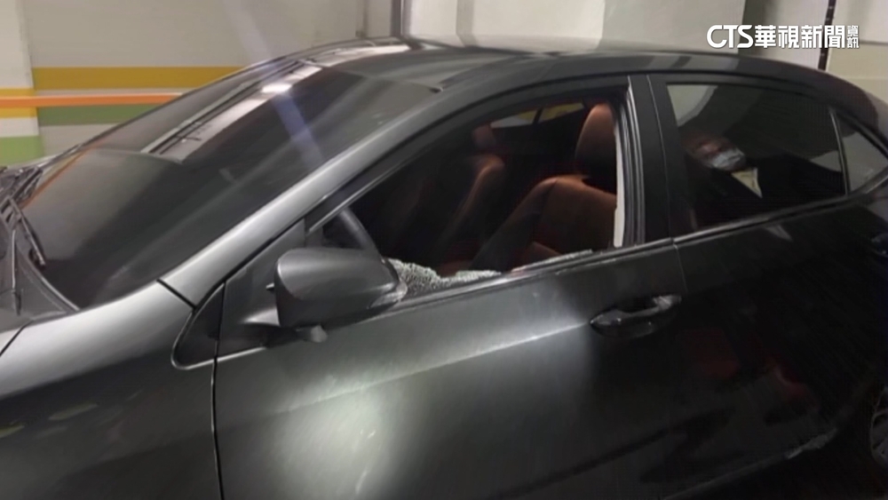 女記者愛車遭砸.裝GPS　鋼鐵人前領隊遭通緝