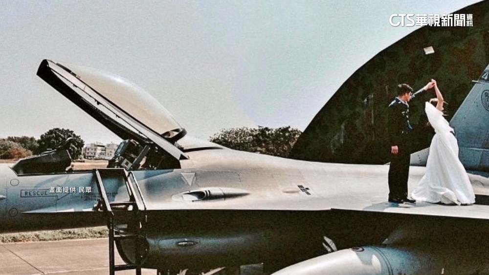 質疑拍婚紗站F-16V恐損戰機　林毓峯遭反駁