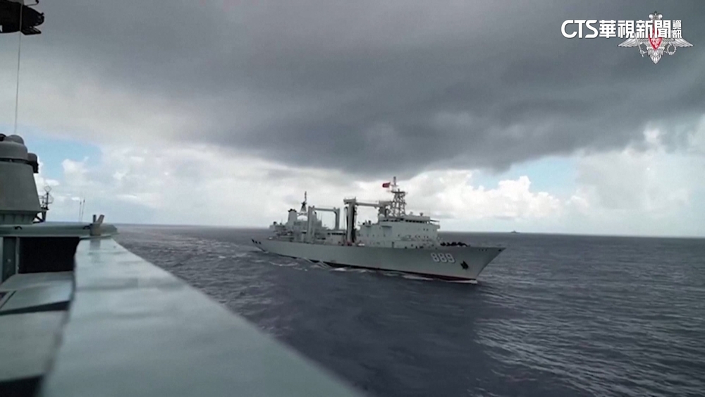 中俄11艦艇聯合巡航太平洋　東海舉行軍演