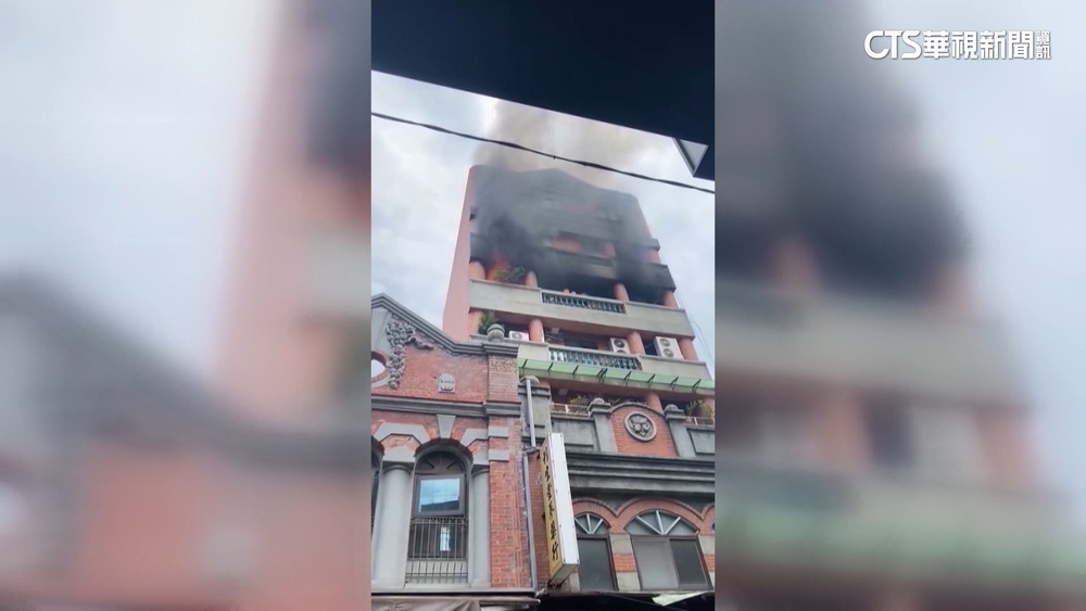 驚險！迪化街商圈民宅6樓竄火　百年古蹟險遭火噬