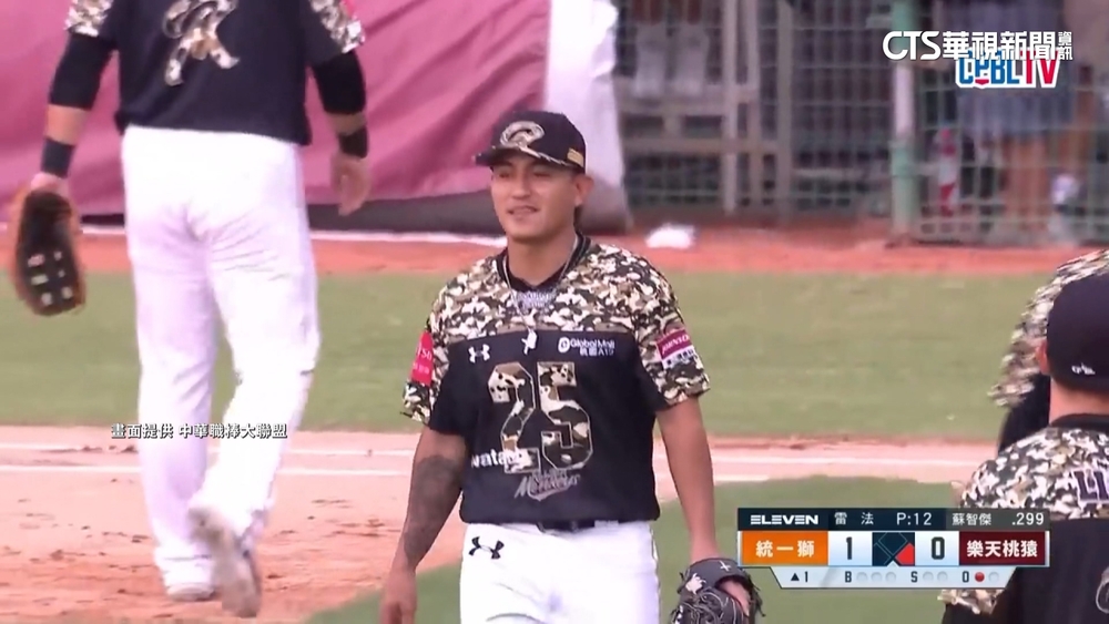 桃園破萬球迷見證　林子偉首安.首得分開張