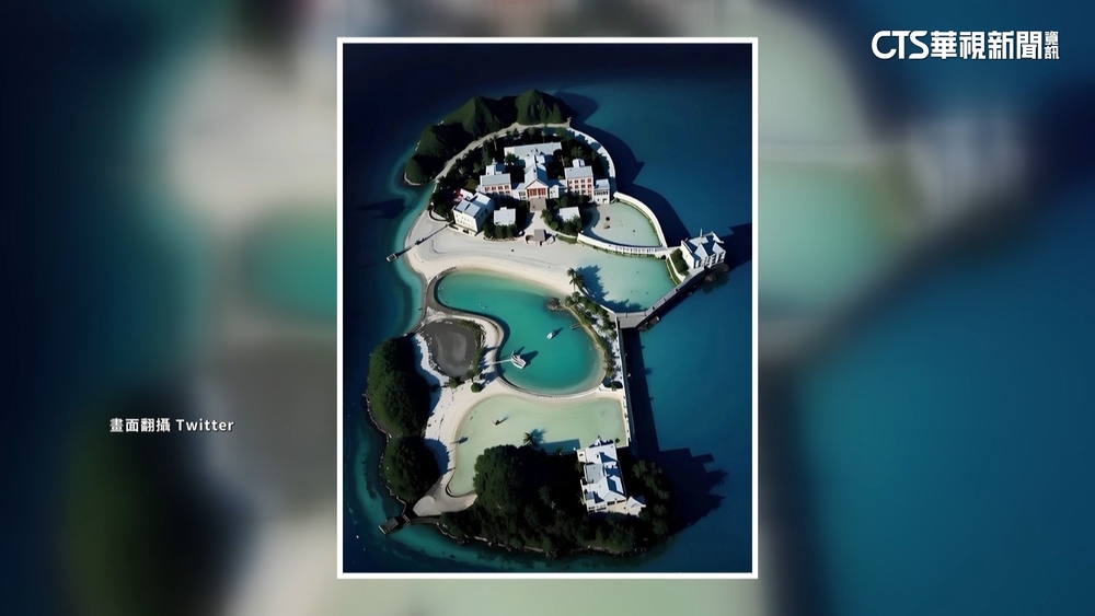 網瘋傳AI繪「蠟筆小新島」　超級逼真有房有海