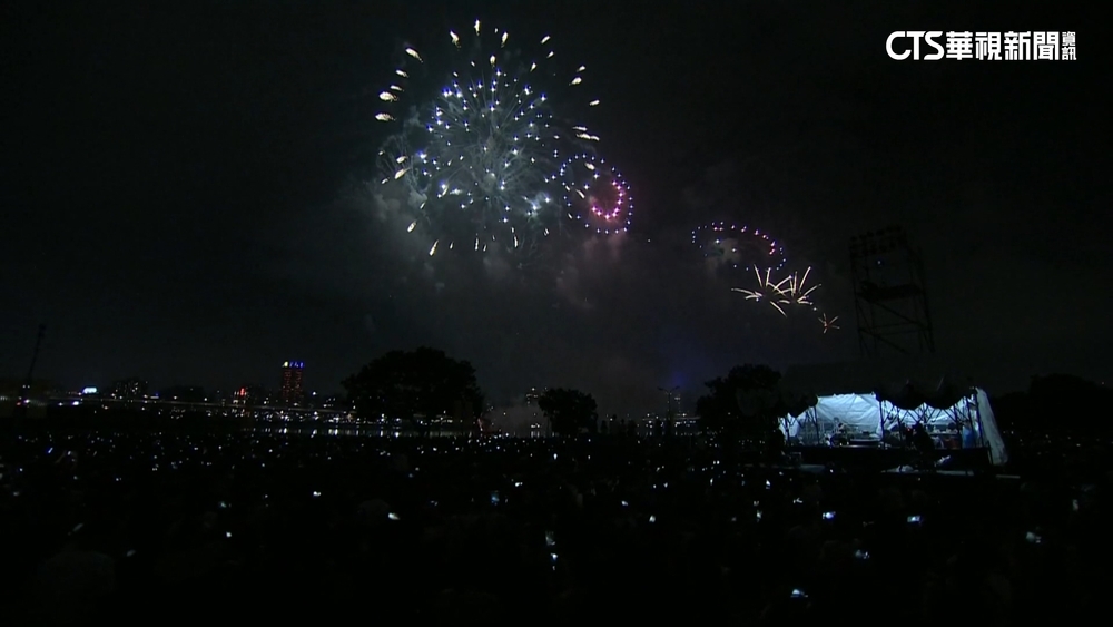 大稻埕夏日節閉幕！480秒壓軸煙火超吸睛