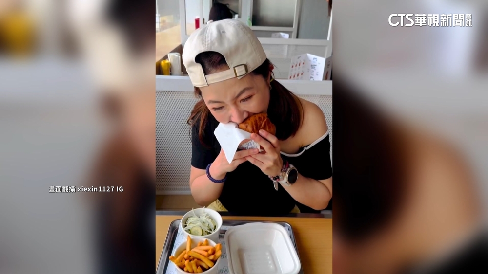 僅收電子支付！　謝忻遊港吃漢堡被店家拒收現金