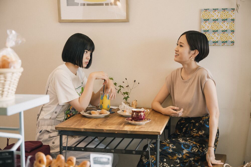 前田敦子（右）。桃園電影節提供