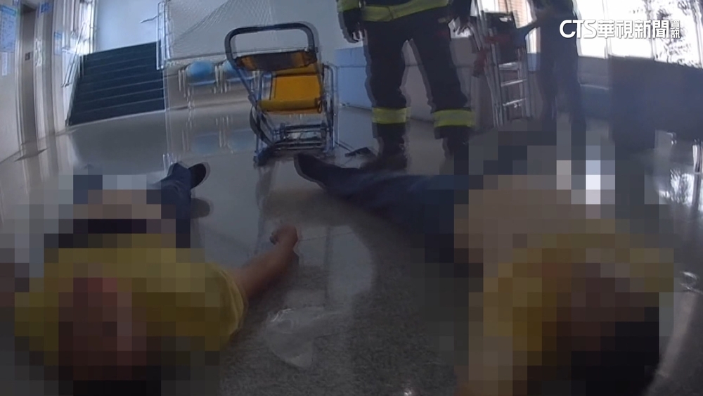 南投縣稅務局二氧化碳外洩 8人緊急送醫