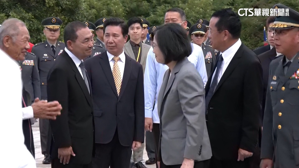 當面跟侯說「辛苦了」　蔡交辦金防部邀一起聽簡報