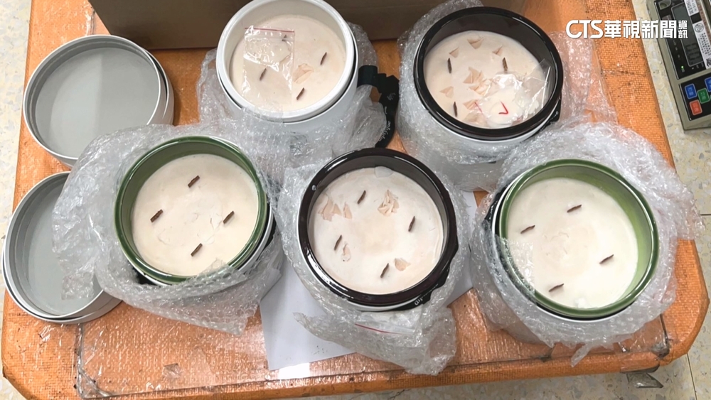 毒品混入蠟燭！　海關警覺高.通報警方查獲「安非他命」