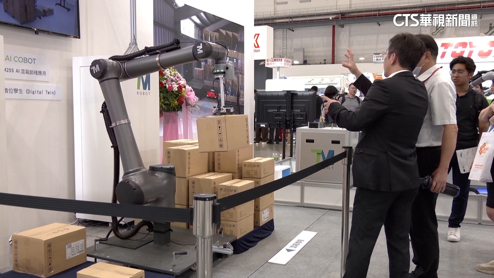 台廠搭輝達技術大秀肌肉　AI手臂智慧攝影.堆卸