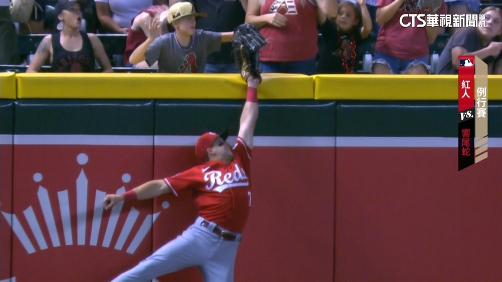 罕見play！　小球迷瞬間搶走外野手「美技接殺」球