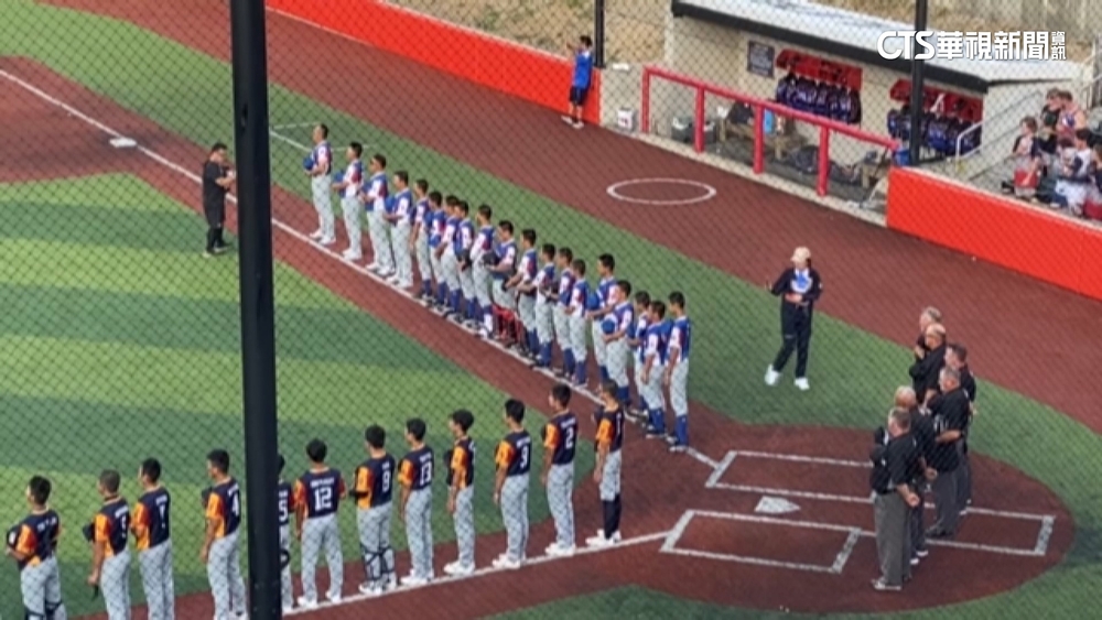 出戰前響起國歌　台灣少棒隊奪「國際組」冠軍