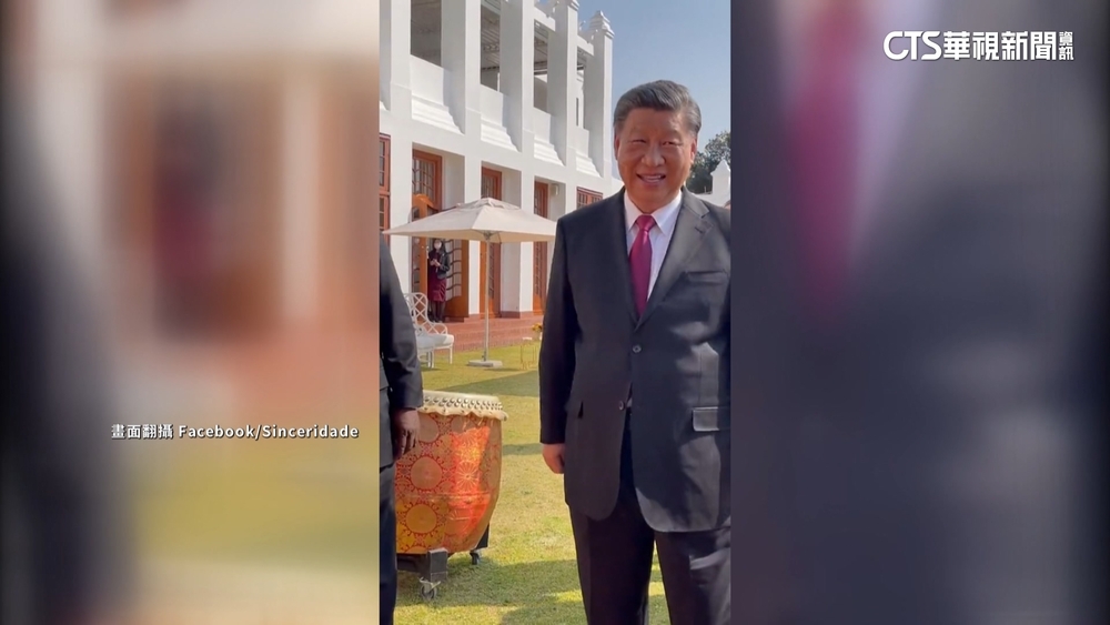 南非中國鼓表演師承「台灣」　習近平「微笑附和」