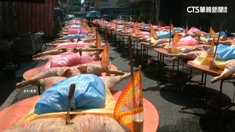 大陣仗普渡！虎尾擺5千桌　武德宮8713桌破紀錄