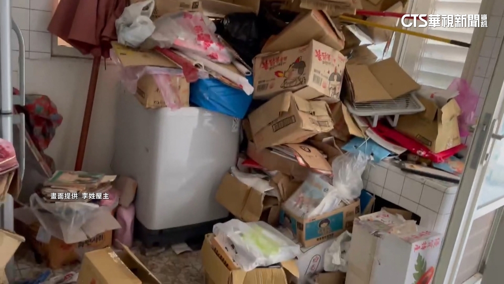 欠租金.垃圾堆滿屋　貨櫃丟空地　地主怒告租客