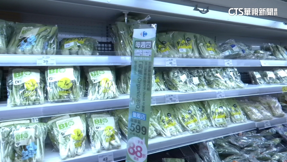民眾囤物資防颱　賣場葉菜類蔬菜備貨多3倍