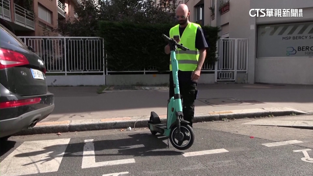 亂象多！　巴黎共享電動滑板車　9/1走入歷史