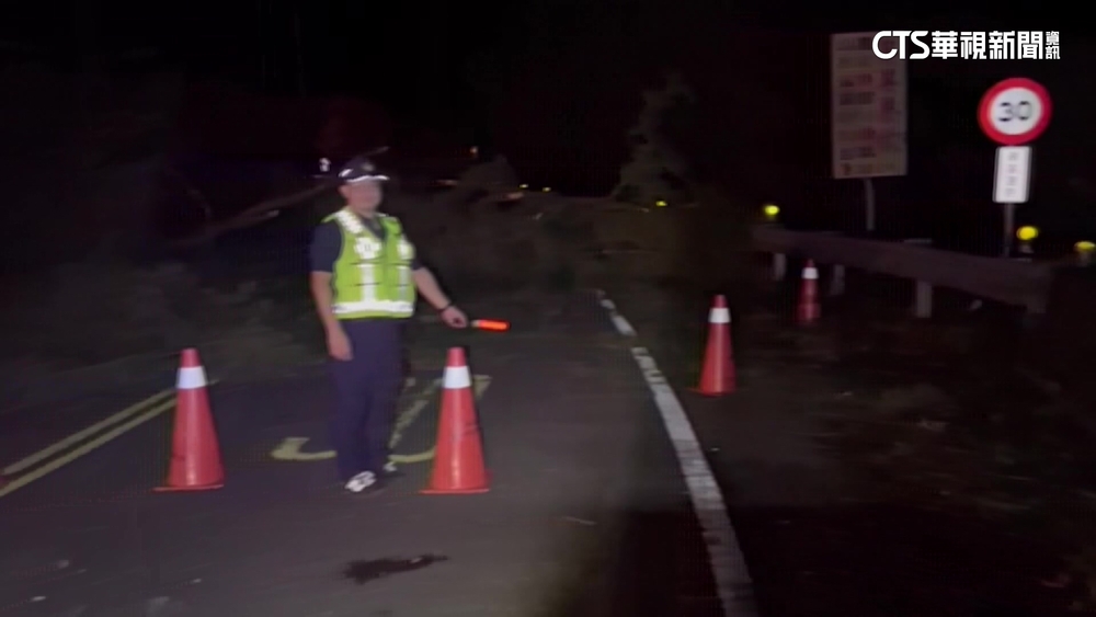 台中台8線32.5公里路樹倒塌　雙向道路受阻