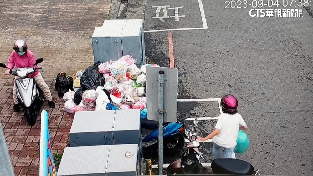 颱風假無清運　民眾照丟成垃圾山　彰市府：會開罰