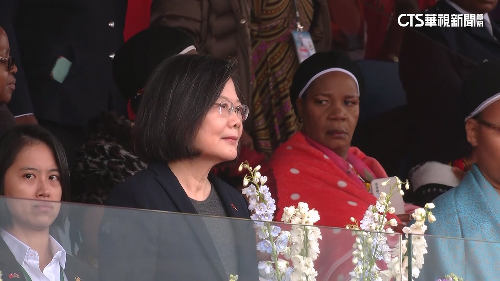 蔡出席史國雙慶儀式　史王致意「第一個點名台灣」