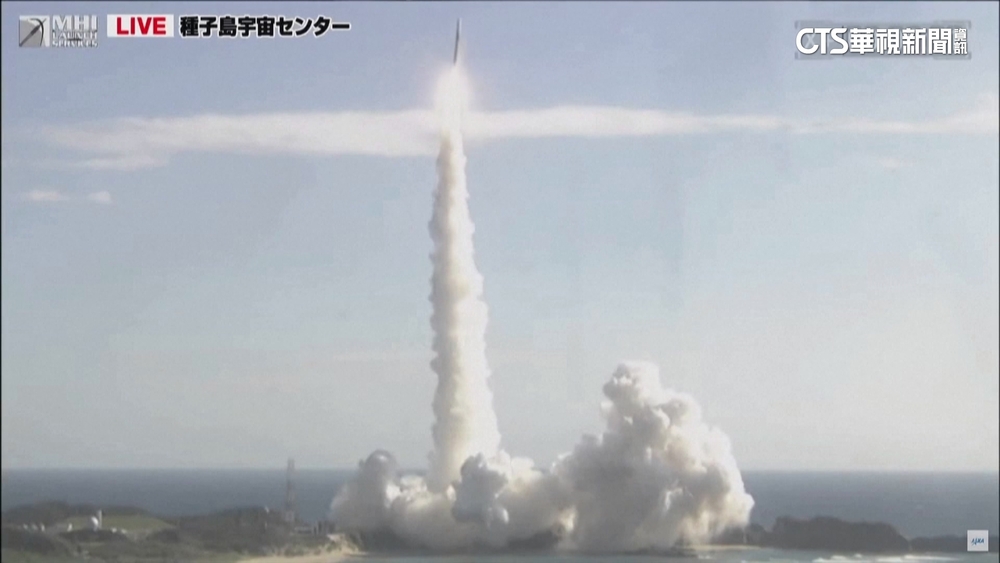 拚登月第5國　日本月球登陸器成功升空
