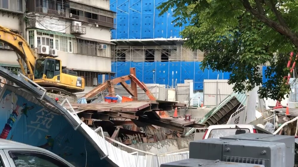 北市中山區大直街發生工安意外，目前有369人緊急安置旅館。圖／資料畫面