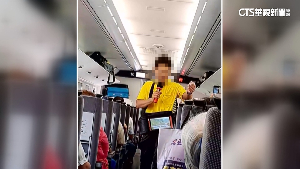 自強號變KTV包廂　旅行團背卡拉OK機歡唱.客無言