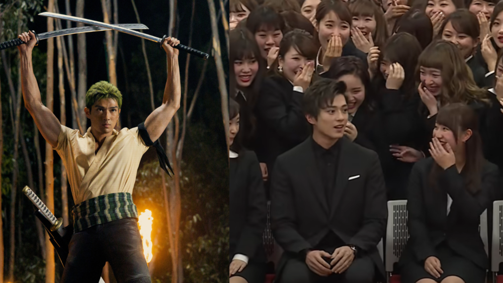 新田真劍佑帥翻全場！　一票女職員尖叫歡呼「難掩喜色」