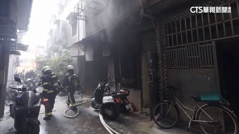 北市萬華民宅慘遭祝融　中風男子命喪火場
