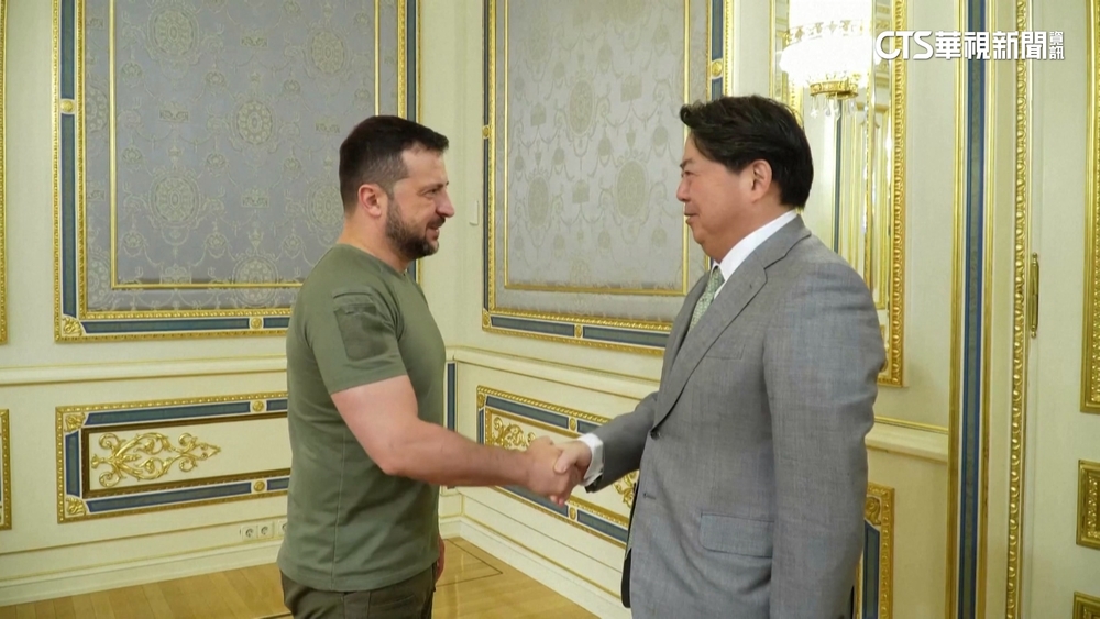 日本外相林芳正　首訪烏克蘭討論援助事宜