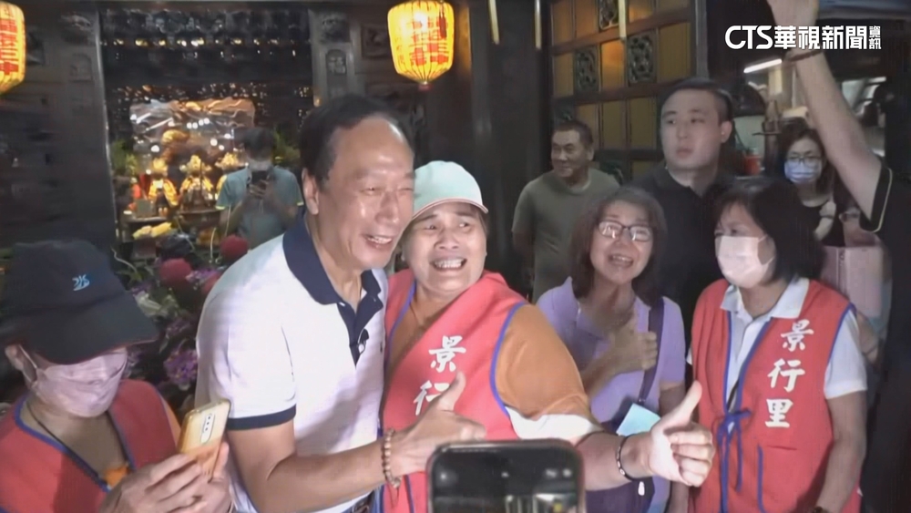持續迺夜市！　喊「非造勢」　郭台銘：傾聽庶民心聲