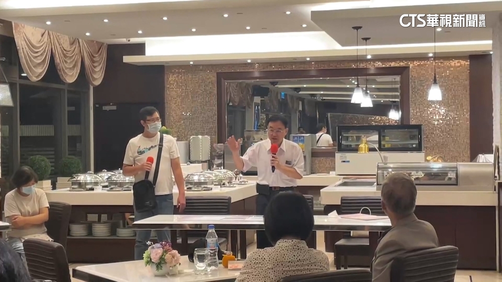 基泰訪受災戶狂被轟　1億匯「自己」扯市府大股東