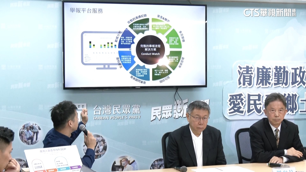 第三方檢舉平台「1天被解約」　民眾黨：綠色恐怖