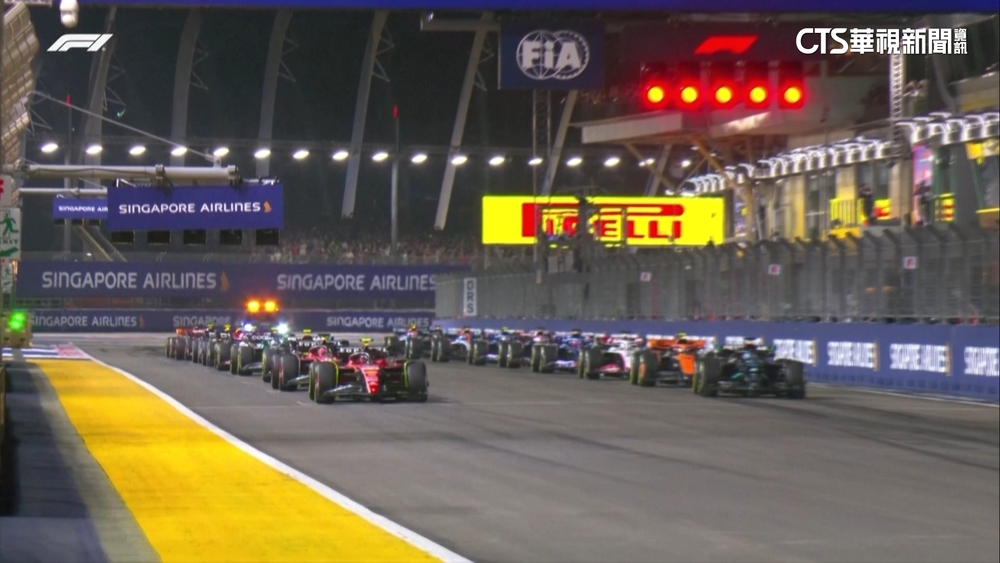 法拉利結束紅牛壟斷　Sainz奪新加坡站冠軍