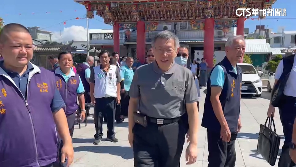 柯媽曝「當副手沒道理」　柯文哲嘆氣：唉呦！聽聽就好