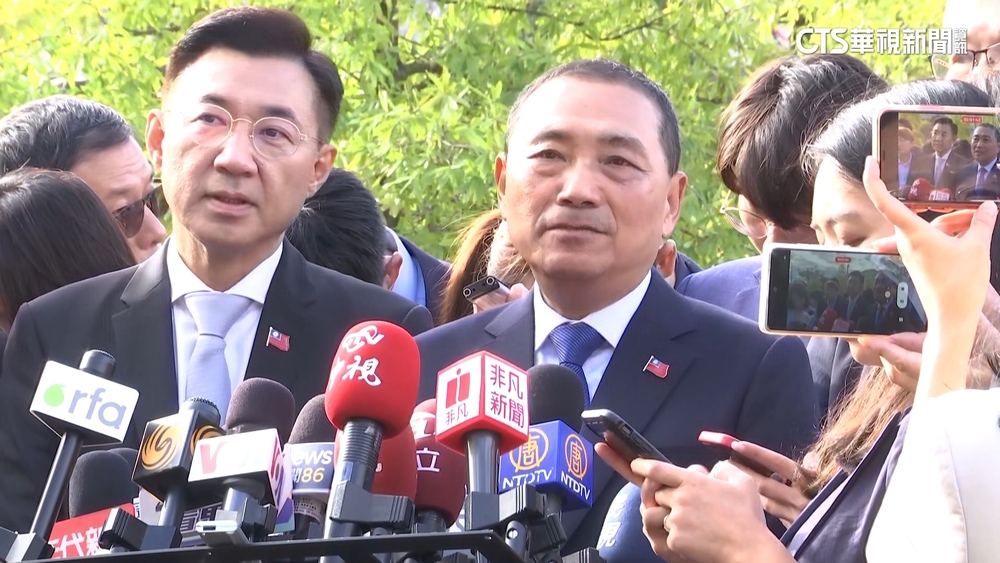 侯友宜訪華府高規格接待卜睿哲.葛來儀親自迎接