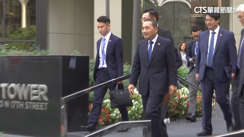 2天3度會面！　侯友宜赴AIT華府總部會見羅森伯格