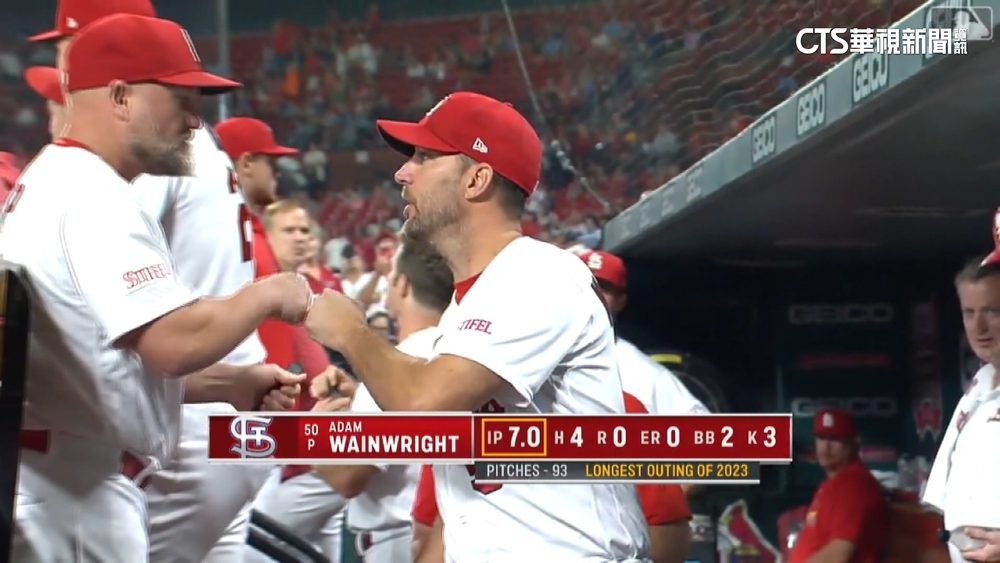 退休前最大禮！　Wainwright生涯200勝入袋