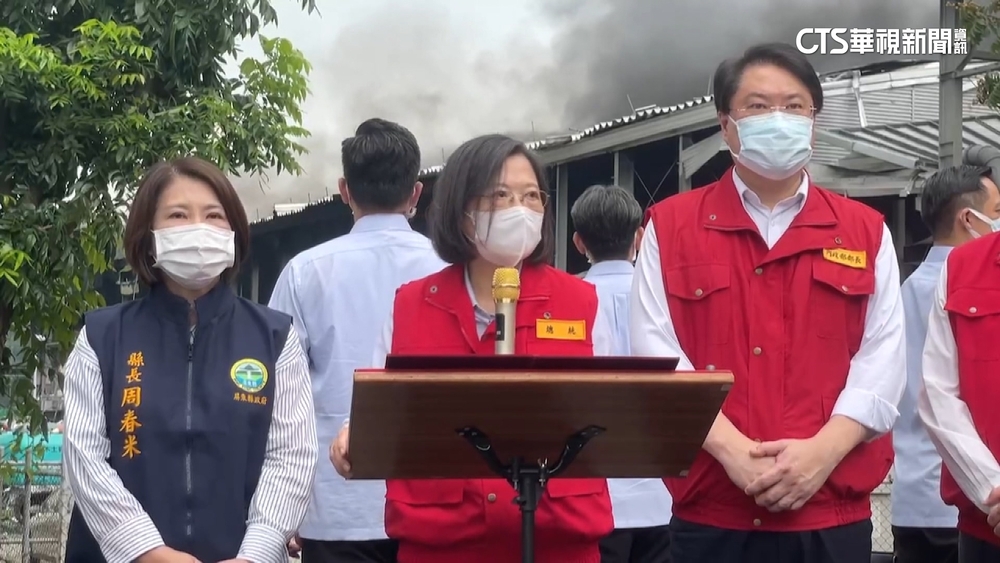 打火兄弟殉職！周春米淚崩致歉　總統哀悼南下慰問