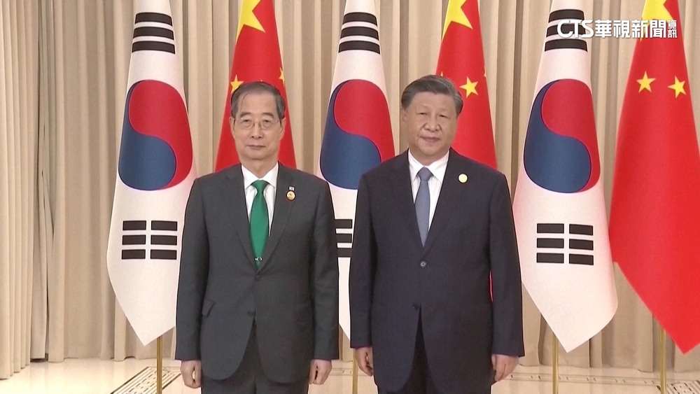 習近平見韓悳洙　主動表示認真考慮訪問南韓