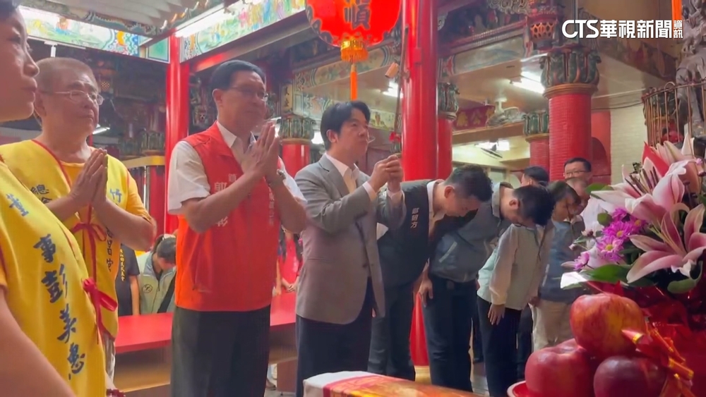 賴赴新竹搶客家票　鄭朝方請假助選.前藍議員力挺