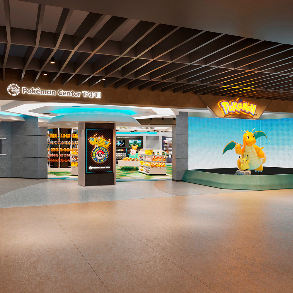 台北寶可夢中心12月將在A11開幕　官方公開店內裝潢與代表寶可夢「快龍」